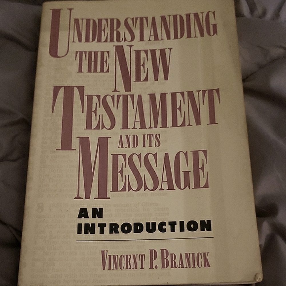 3 for $10- Understanding the New Testament Book by Vincent P. Branick